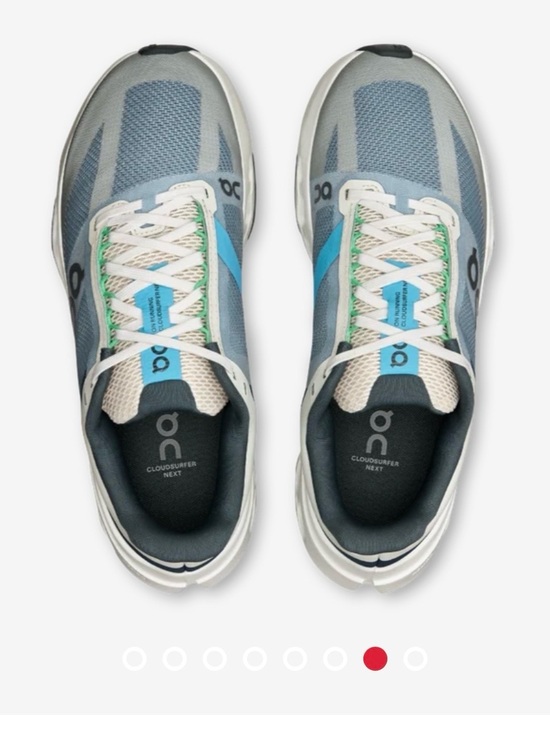 On Running Shoes - On Cloudsurfer Next Running Shoes - Niagara White